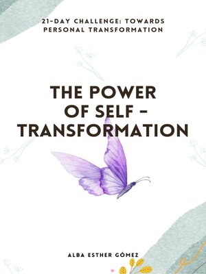 cover image of The power of self-transformation